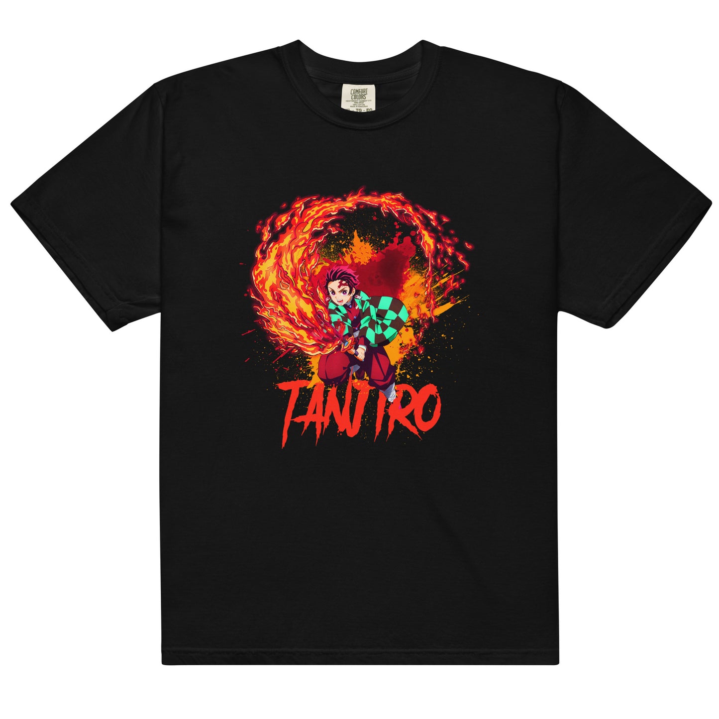 Demon Slayer Graphic Tee - Tanjiro Sun Breathing