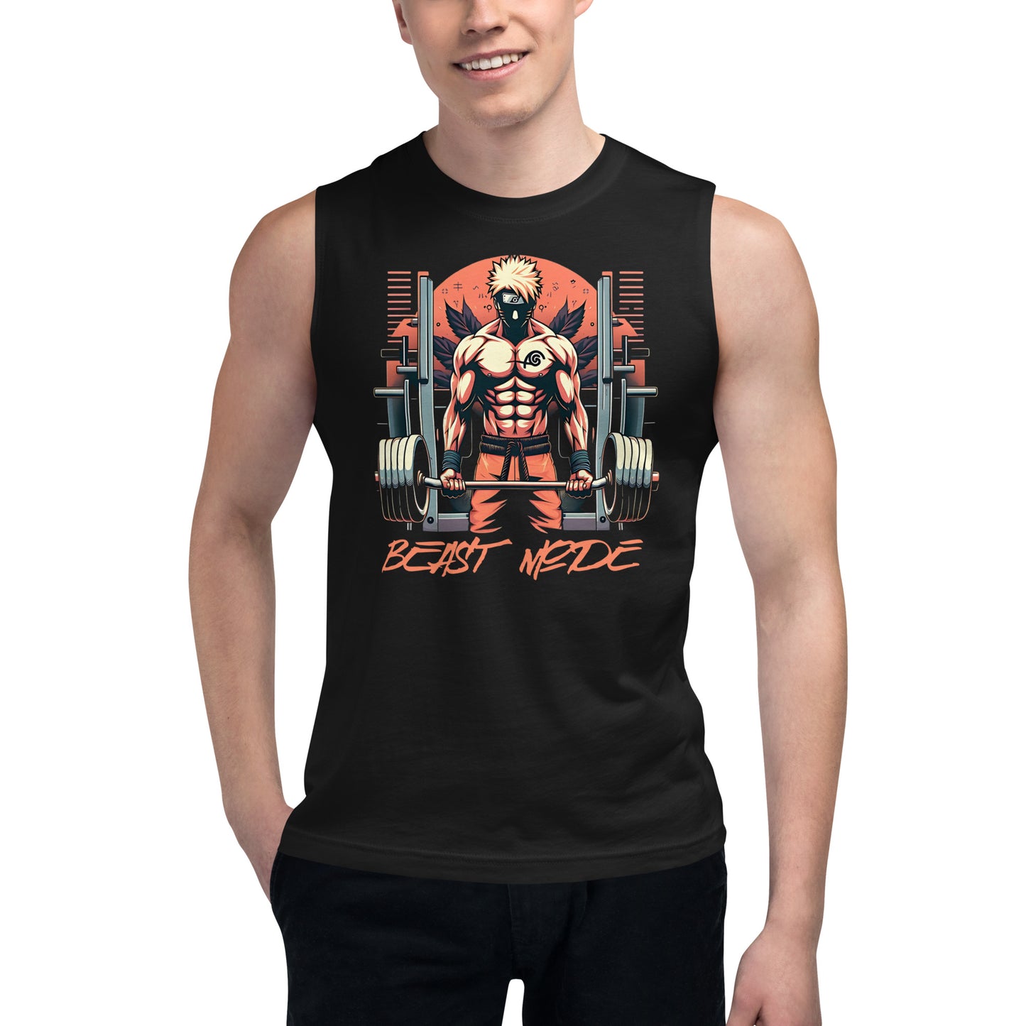 Naruto Gym Shirt - Beast Mode